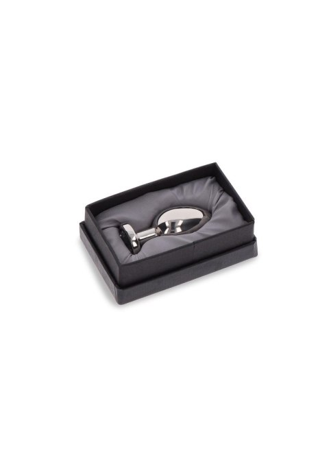 Weighted Steel Butt Plug - S Silver PLAYHOUSE