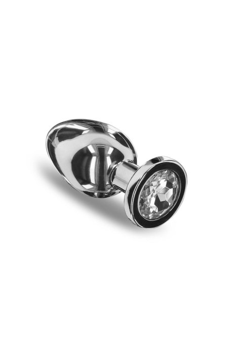 Weighted Steel Butt Plug - S Silver PLAYHOUSE