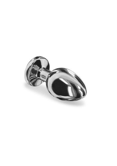 Weighted Steel Butt Plug - S Silver PLAYHOUSE