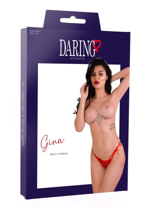 Gina spicy V-string Red Daring Intimates