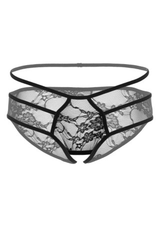 Jade crotchless bikini panty Black Daring Intimates