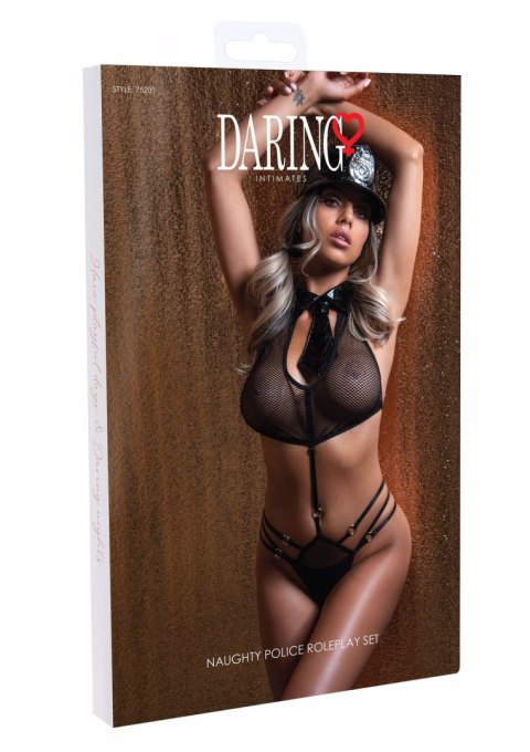 Naughty Police Roleplay Set Black Daring Intimates Naughty Police Roleplay Set Black Daring Intimates