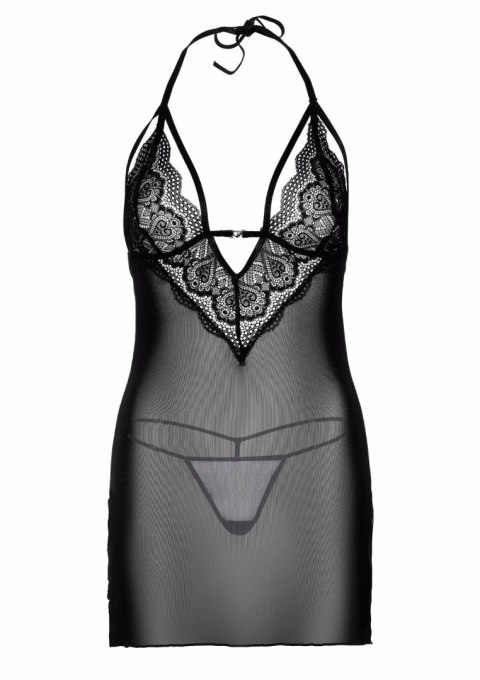 Strappy Lace Babydoll & String Black Daring Intimates