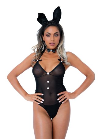 Tuxedo Bunny Roleplay Set Black Daring Intimates