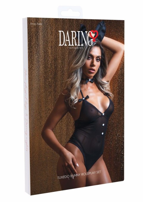 Tuxedo Bunny Roleplay Set Black Daring Intimates