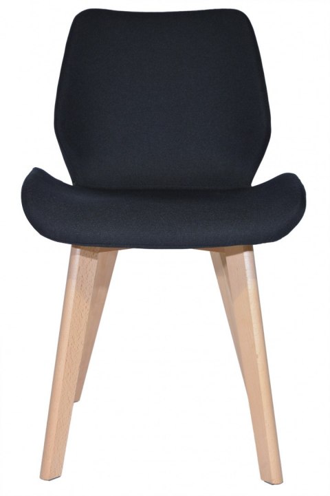 Krzesło tapicerowane SOPHIA FABRIC BLACK Lugano