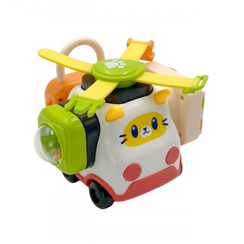 WOOPIE BABY Montessori Manipulacyjny Zestaw Konstrukcyjny Samochód Kotek 1 Woopie WOOPIE BABY Montessori Manipulacyjny Zestaw Konstrukcyjny Samochód Kotek 1 Woopie