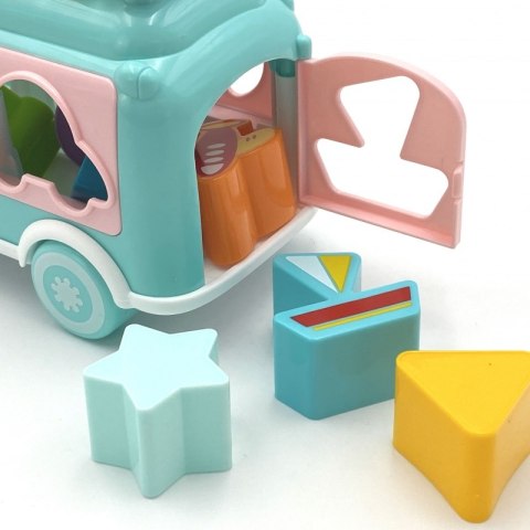 WOOPIE BABY Samochodzik Muzyczny Sorter z Cymbałkami Zielony Woopie