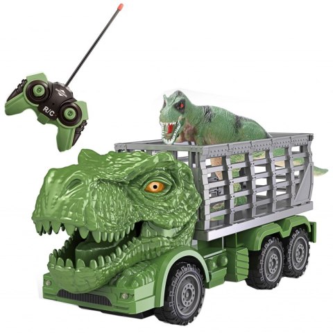 WOOPIE Samochód Zdalnie Sterowany RC Dinozaur Zielony + Figurka Woopie WOOPIE Samochód Zdalnie Sterowany RC Dinozaur Zielony + Figurka Woopie