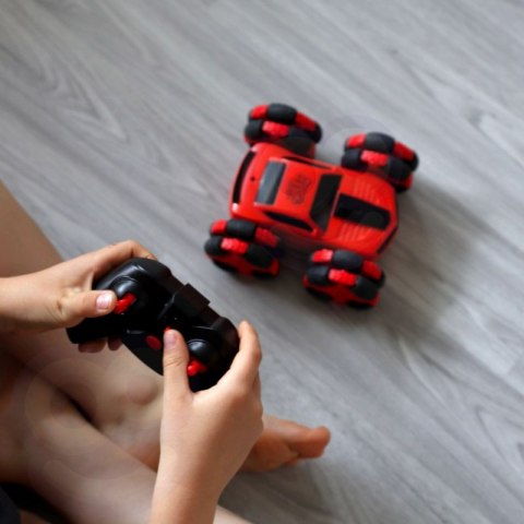 WOOPIE Zdalnie Sterowane Auto RC Akrobata Rotacja 360 z Pilotem 2,4 GHz Woopie
