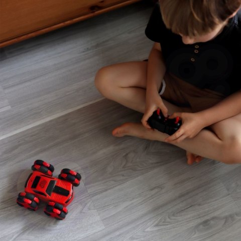WOOPIE Zdalnie Sterowane Auto RC Akrobata Rotacja 360 z Pilotem 2,4 GHz Woopie