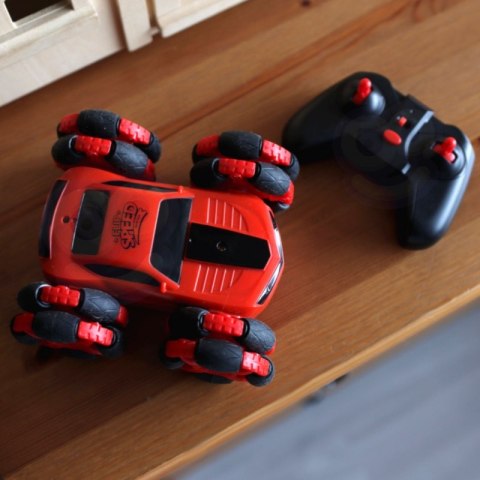 WOOPIE Zdalnie Sterowane Auto RC Akrobata Rotacja 360 z Pilotem 2,4 GHz Woopie