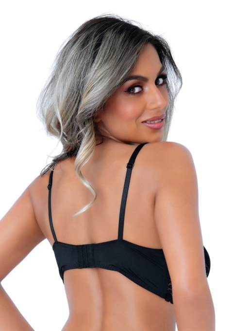 Balconette push-up lace bra Black Daring Intimates Balconette push-up lace bra Black Daring Intimates