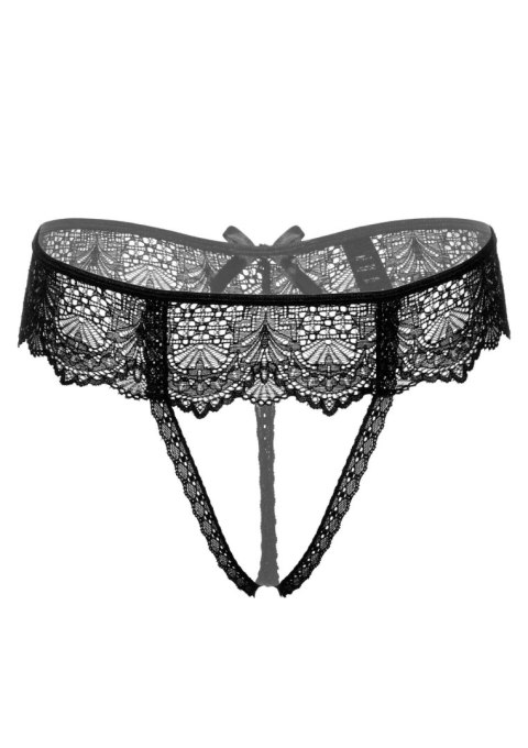 Delphine crotchless string Black Daring Intimates Delphine crotchless string Black Daring Intimates