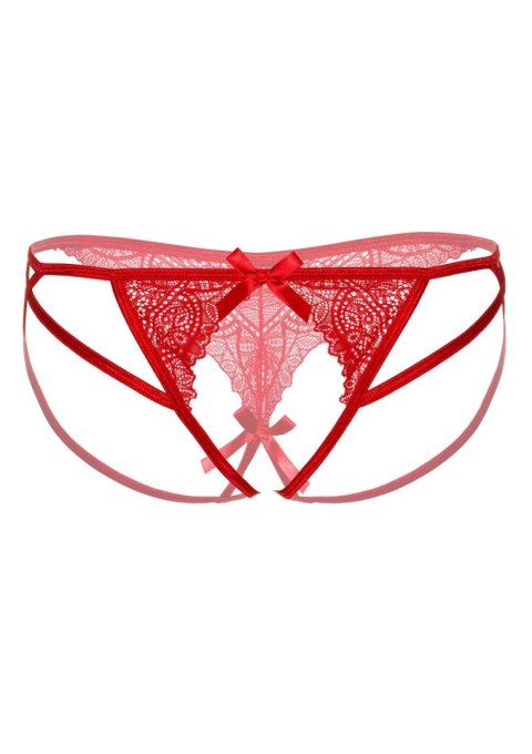 Naomi strappy crotchless tanga Red Daring Intimates Naomi strappy crotchless tanga Red Daring Intimates