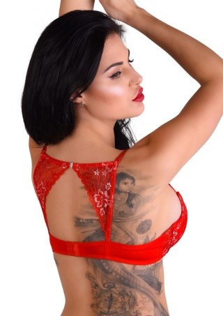 Push-up bra w/ lace racerback Red Daring Intimates