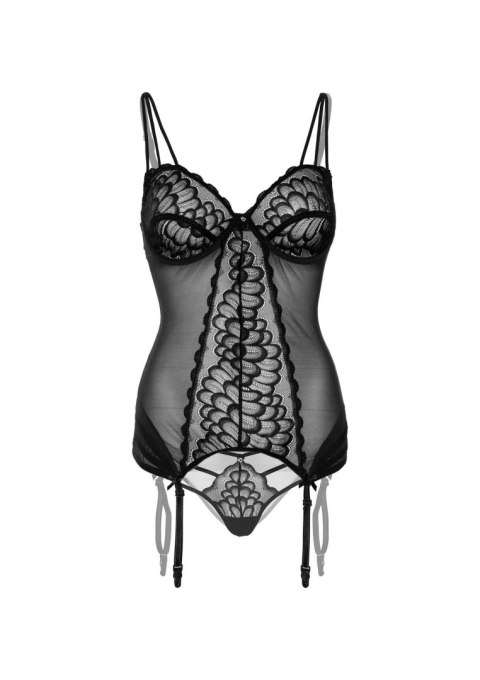 Lace Cami Corset with string Black Daring Intimates