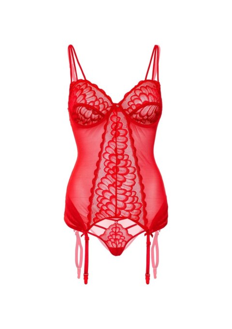Lace Cami Corset with string Red Daring Intimates Lace Cami Corset with string Red Daring Intimates
