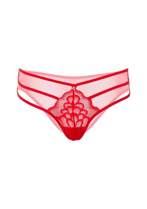 Lace string with straps Red Daring Intimates
