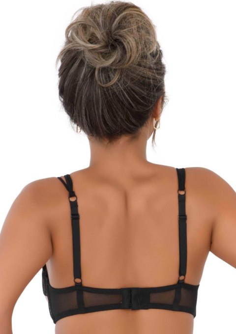 Unlined bra w faux underbust Black Daring Intimates