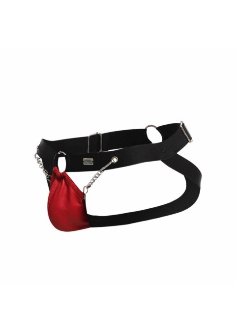 DNGEON Chain Jockstrap Red MOB Eroticwear DNGEON Chain Jockstrap Red MOB Eroticwear