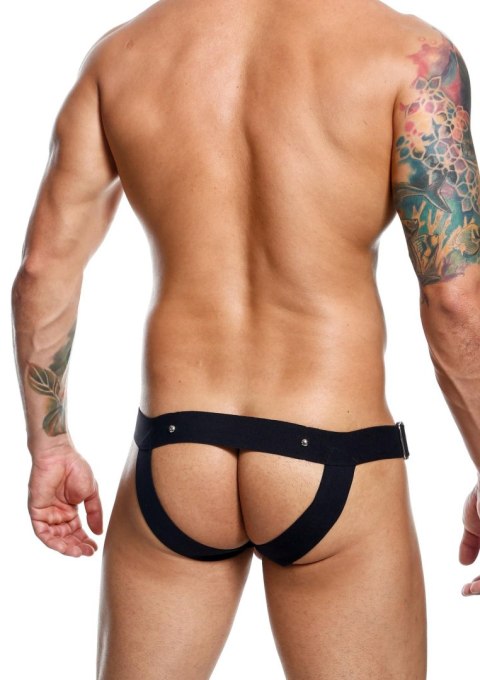 DNGEON Cockring Jockstrap Black MOB Eroticwear