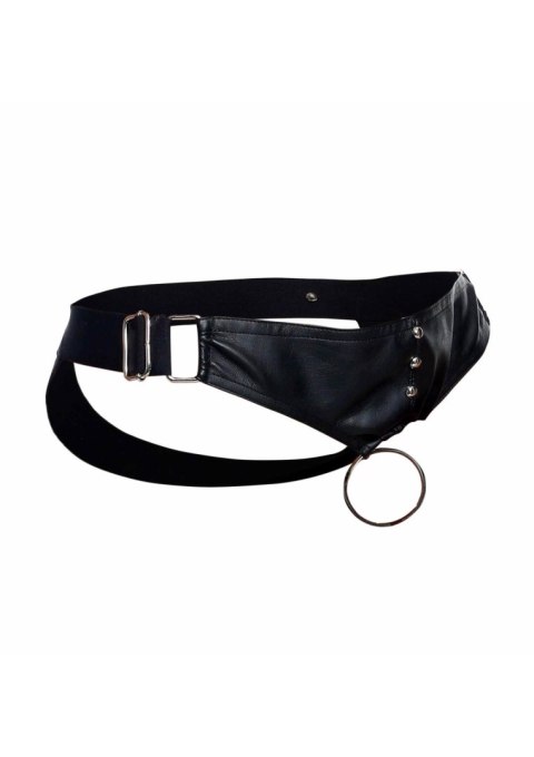 DNGEON Cockring Jockstrap Black MOB Eroticwear