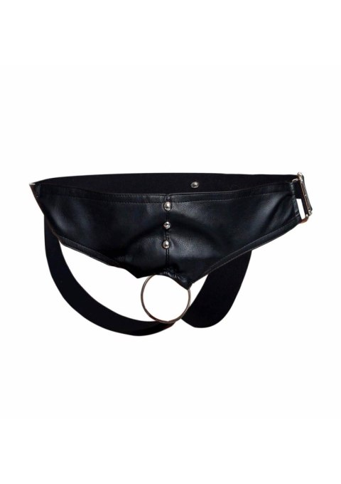 DNGEON Cockring Jockstrap Black MOB Eroticwear