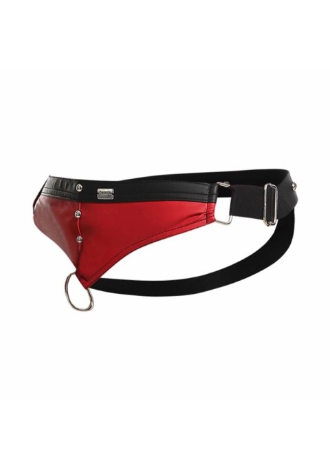 DNGEON Cockring Jockstrap Red MOB Eroticwear