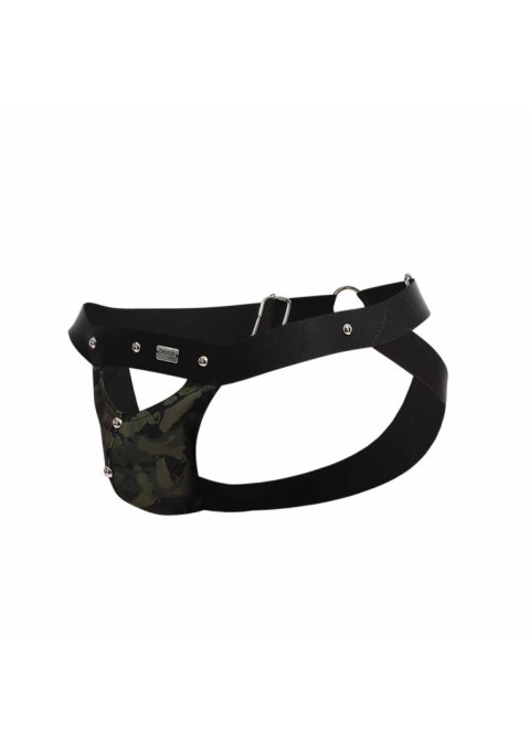 DNGEON Peakaboo Jock Green MOB Eroticwear