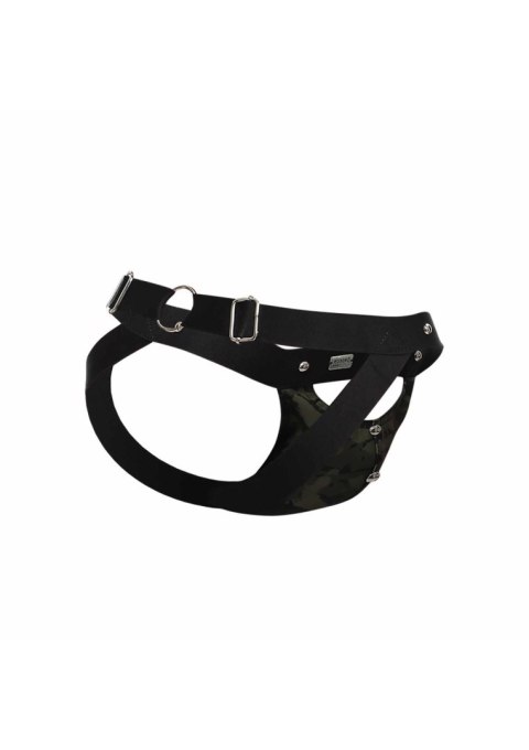 DNGEON Peakaboo Jock Green MOB Eroticwear