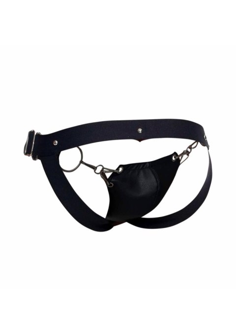 DNGEON Snap Jockstrap Black MOB Eroticwear