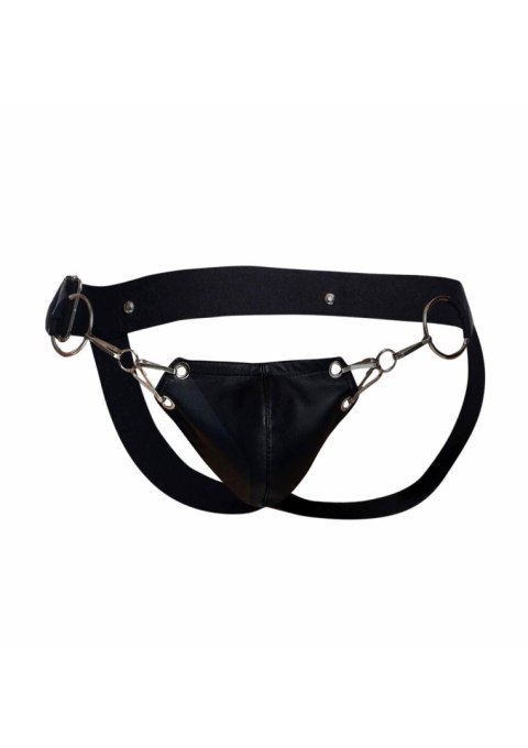 DNGEON Snap Jockstrap Black MOB Eroticwear