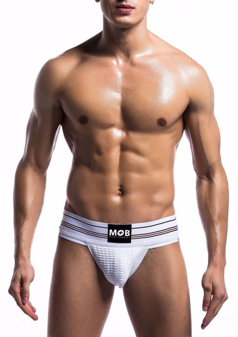 Fetish Classic Wide Jockstrap White MOB Eroticwear