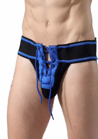 Fetish Football Jockstrap Blue MOB Eroticwear