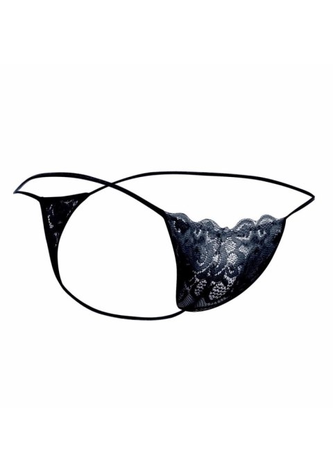 Lace Thong Black MOB Eroticwear Lace Thong Black MOB Eroticwear