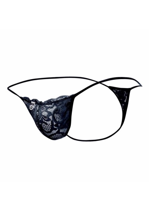 Lace Thong Black MOB Eroticwear Lace Thong Black MOB Eroticwear