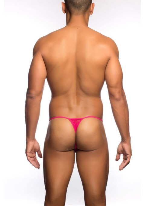 Lace Thong Pink MOB Eroticwear Lace Thong Pink MOB Eroticwear