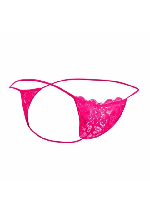 Lace Thong Pink MOB Eroticwear Lace Thong Pink MOB Eroticwear