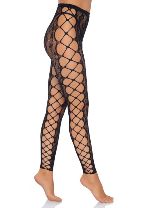Footless Crotchless Tights Black Leg Avenue Footless Crotchless Tights Black Leg Avenue
