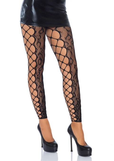 Footless Crotchless Tights Black Leg Avenue Footless Crotchless Tights Black Leg Avenue
