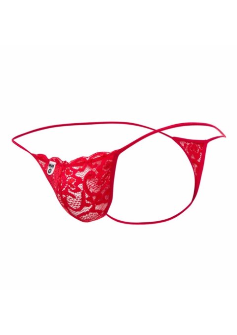 Lace Thong Red MOB Eroticwear Lace Thong Red MOB Eroticwear