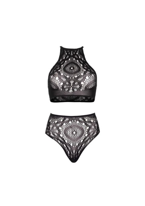 Lace top & high waist string Black Leg Avenue Lace top & high waist string Black Leg Avenue