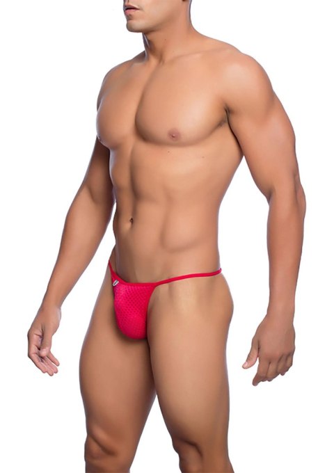 MOB Microfiber V String Thong Red MOB Eroticwear MOB Microfiber V String Thong Red MOB Eroticwear