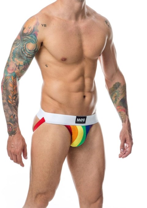 MOB Pride Classic Jock Multicolor MOB Eroticwear MOB Pride Classic Jock Multicolor MOB Eroticwear