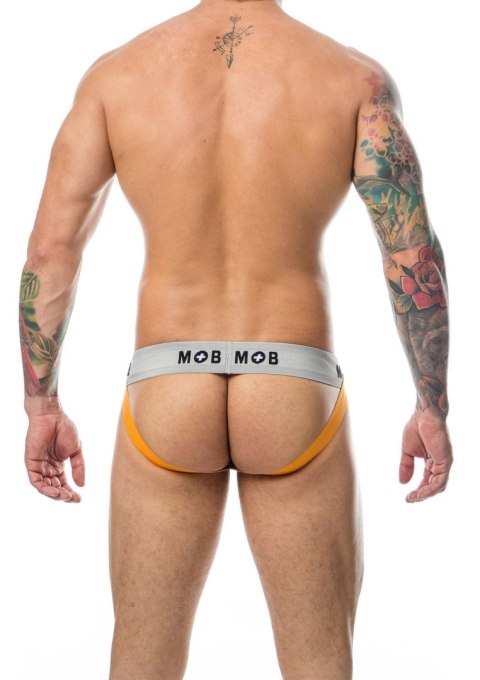 MOB Stripe Classic Jock Orange MOB Eroticwear MOB Stripe Classic Jock Orange MOB Eroticwear