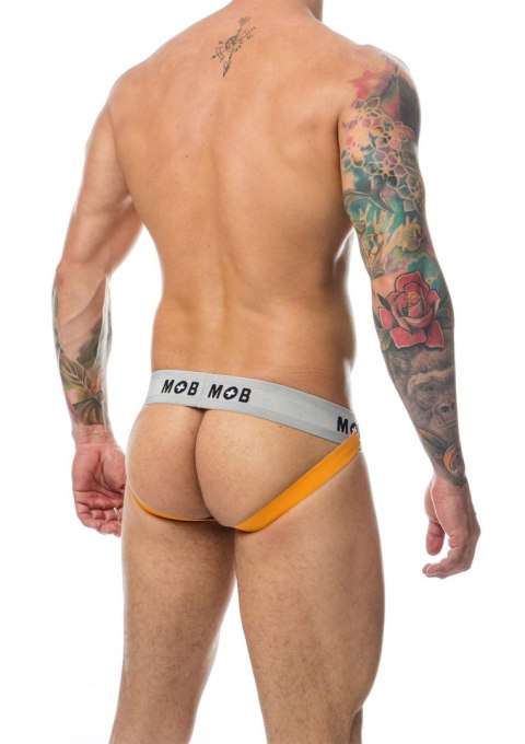 MOB Stripe Classic Jock Orange MOB Eroticwear MOB Stripe Classic Jock Orange MOB Eroticwear