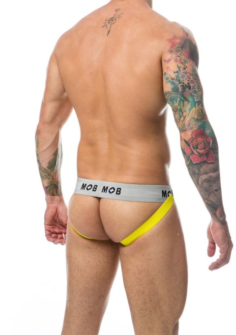 MOB Stripe Classic Jock Yellow MOB Eroticwear MOB Stripe Classic Jock Yellow MOB Eroticwear