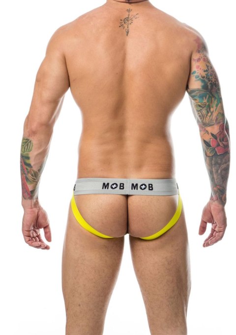 MOB Stripe Classic Jock Yellow MOB Eroticwear MOB Stripe Classic Jock Yellow MOB Eroticwear