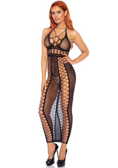 Backless halter dress Black Leg Avenue Backless halter dress Black Leg Avenue